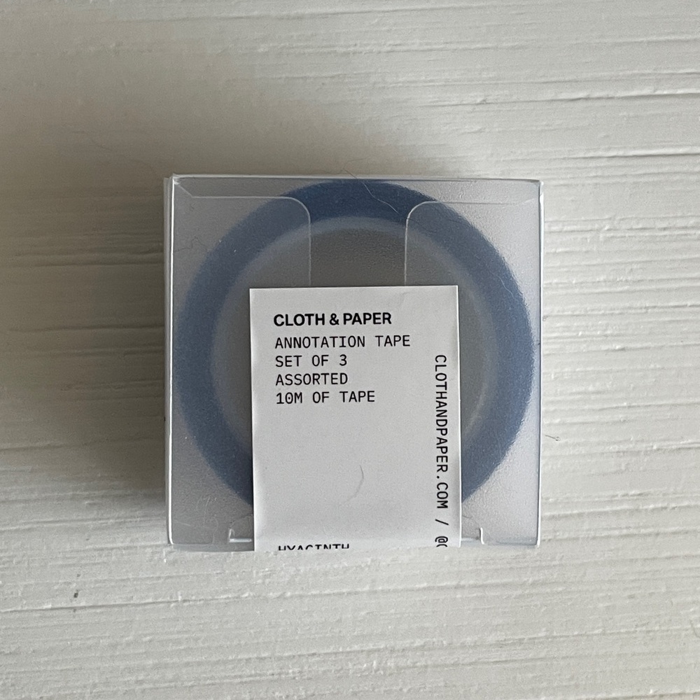 Cloth & Paper Annotation Tape Set | September Intention Box - Picture 2 of 4